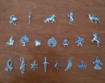 Narnia-inspired Charm Set (5, 10, 15, or 20 Pieces)