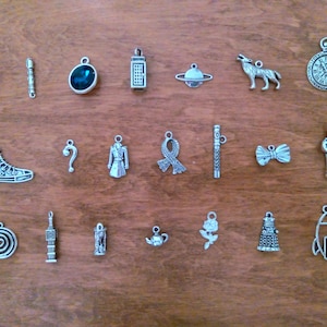 Doctor Who-inspired Charm Set (5, 10, 15, or 21 Pieces)