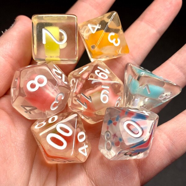 Candy Dnd Dice Etsy