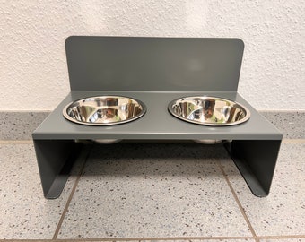 staande smaakbar met 2 kommen