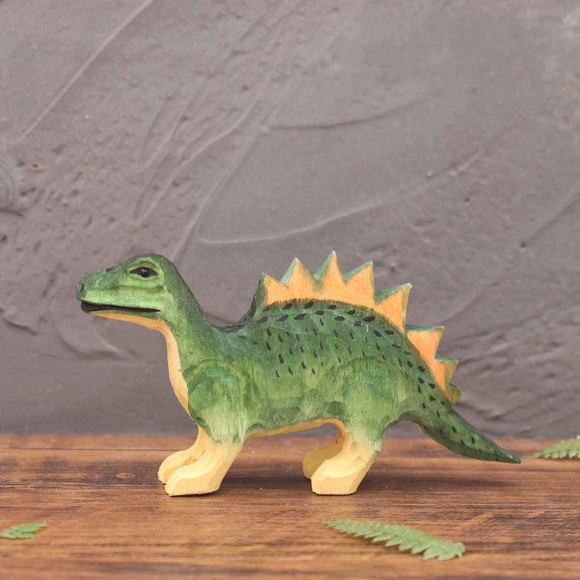 painted wood dinosaur cut outs