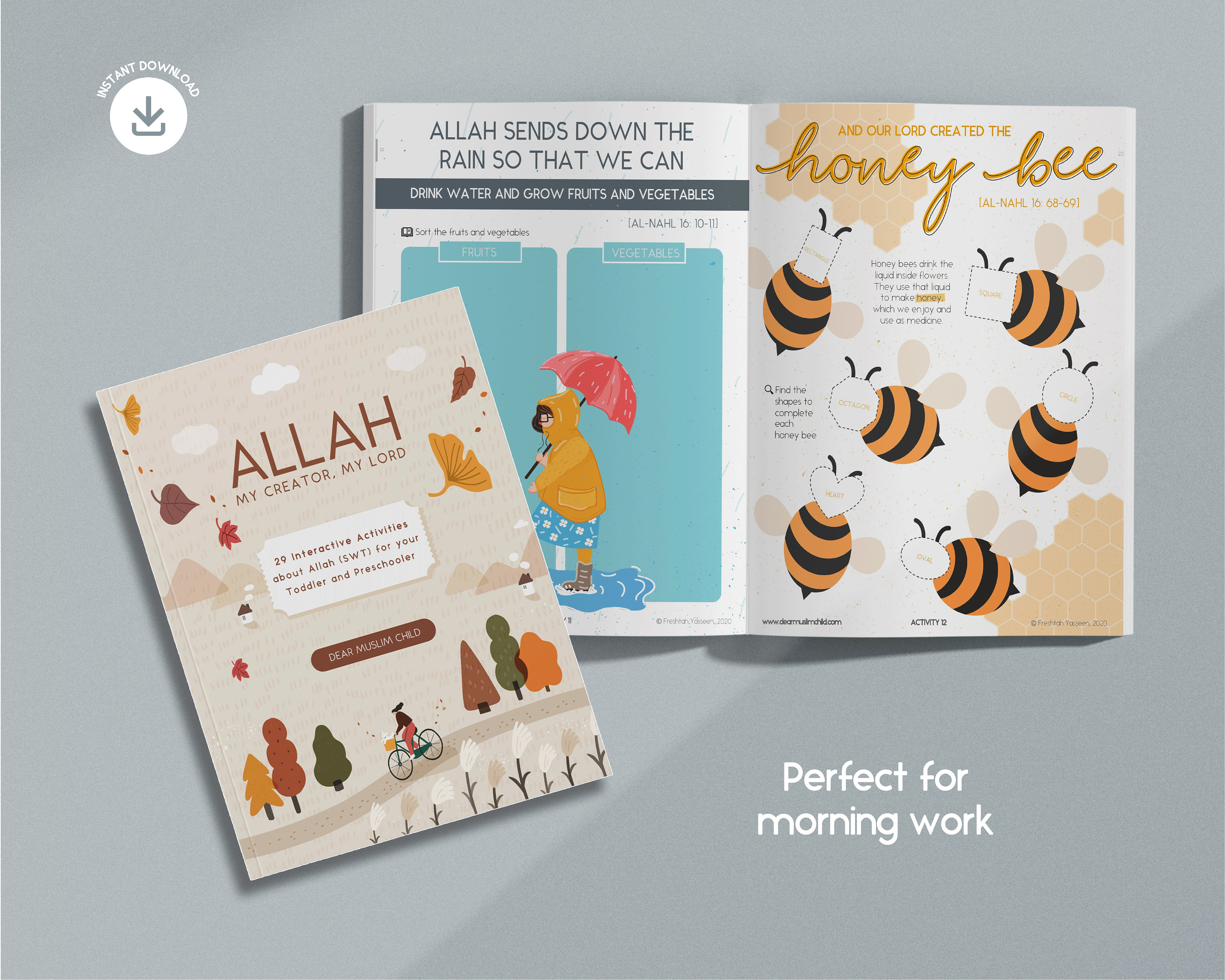 Teaching Kids About Allah | Hands on Activities About Allah | Busy ...