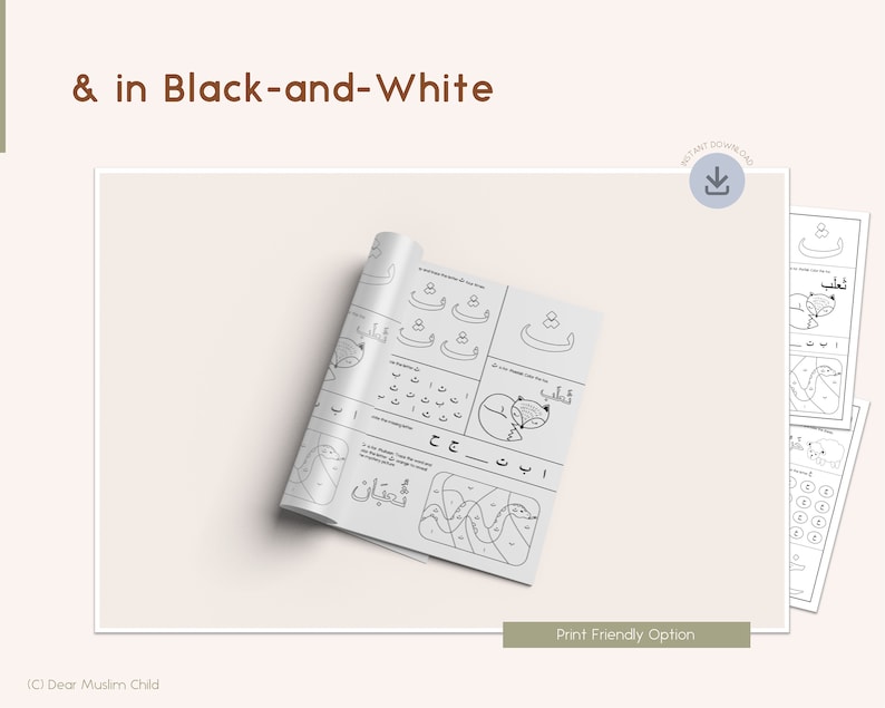 May include: Black and white printable worksheet for learning the Arabic alphabet. The worksheet features the letter "T" in different forms and includes a tracing activity, a word search, and a connect-the-dots activity.