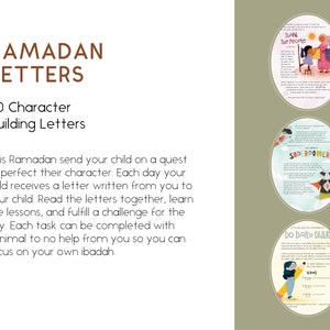 Ramadan Activity 30 Letters for 30 Days of Ramadan Ramadan Advent Calendar Ramadan Activity Book Ramadan Good Deeds image 2