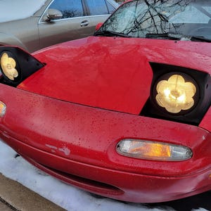 Cubierta tipo margarita para faros redondos de 7 pulgadas - Mazda Miata MX5 NA (1990-97)