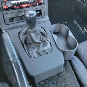 Miata NA Short Center Console with Cupholders (1990-1997) - No window switch