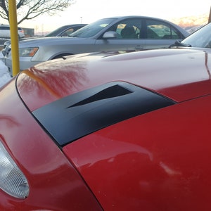 Mazda Miata headlight cover with NACA duct inlet - 3D printed JDM accessories Mazda mx5 (NA)