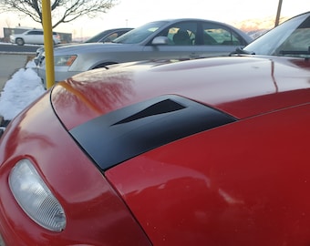 Mazda Miata headlight cover with NACA duct inlet - 3D printed JDM accessories Mazda mx5 (NA)