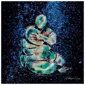 Celestial Art Print - Body Positive Fat Liberation - Stars II Cosmos