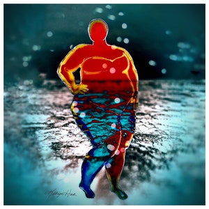 Body Positive Art Print - Summer Solstice -  ||  WATER