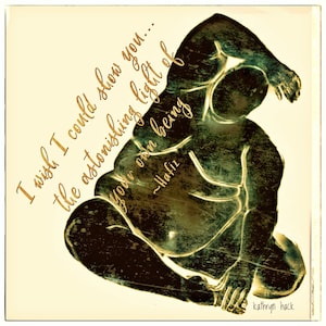 Fat Body Positive Wall Art Print || Astonishing Light