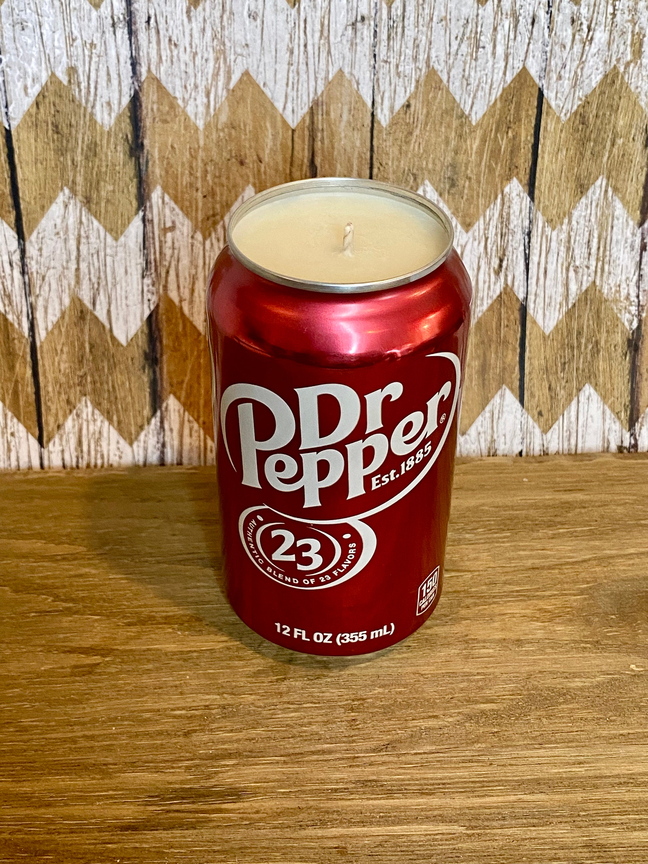 Dr Pepper Scented Candle in Dr Pepper Soda Can Beer Candle Soy Wax