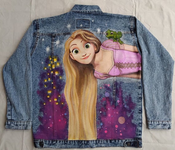 Custom Cartoon Animation Jeans/denim Jacket - Handpainted Jeans