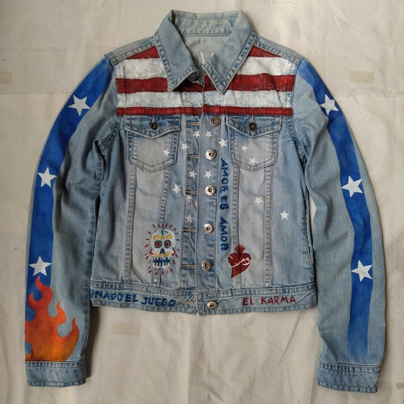 ジャケット・アウター denim & supply \"stars and stripes\" RALPH LAUREN Denim & Supply Mens Eagle Stars & Stripes Faded Jean