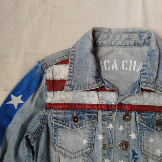 ジャケット・アウター denim & supply \"stars and stripes\" RALPH LAUREN Denim & Supply Mens Eagle Stars & Stripes Faded Jean