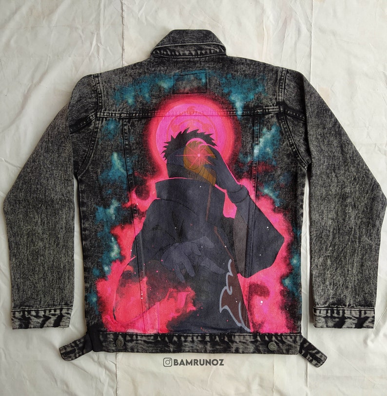 uchiha jean jacket