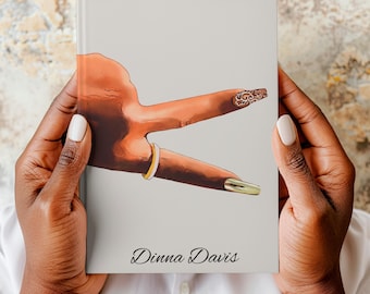 Personalized Black Girl Journal: African American Art, Inspirational Notebook