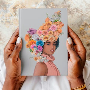 Journals for Black Girls, Black Girl Magic Journal, Black Women Journal, Melanin Woman Journal, African American Journal, Black Art Notebook