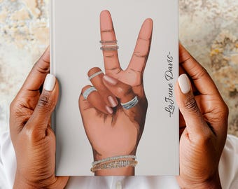 Personalized Black Girl Magic Journal: African American Art Notebook