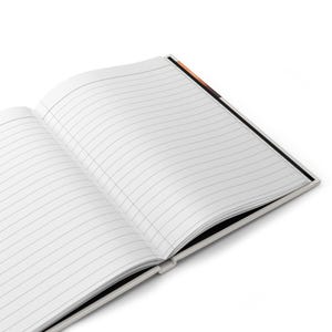 Black Woman Journal with original artwork on cover