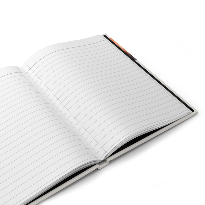 Black Woman Journal with original artwork on cover