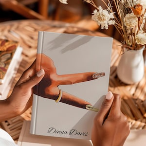 Personalized Black Girl Journal: African American Art, Inspirational Notebook
