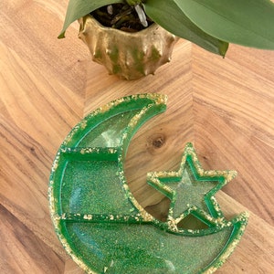 Moon and Star Tray | Ramadan Gift | Dates Tray | Islamic | Ramadan | Ramdan Decor