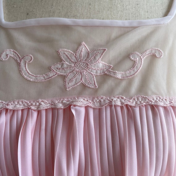 Babydoll Semitransparent Pink Dress - image 6