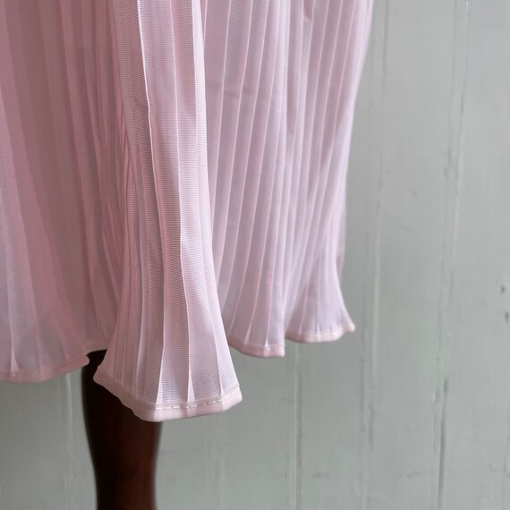 Babydoll Semitransparent Pink Dress - image 8