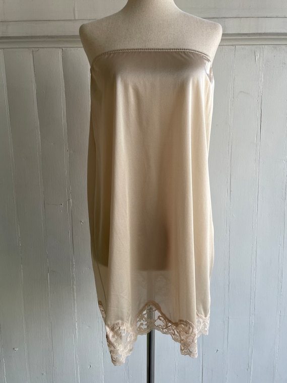 Vintage Lace Slip Skirt