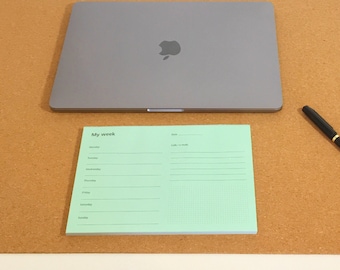 The Cork Desk Mat, XXL cork desk pad, large desk mat, waterproof material, eco-friendly, sustainable desk mat, naturally made vegan mat