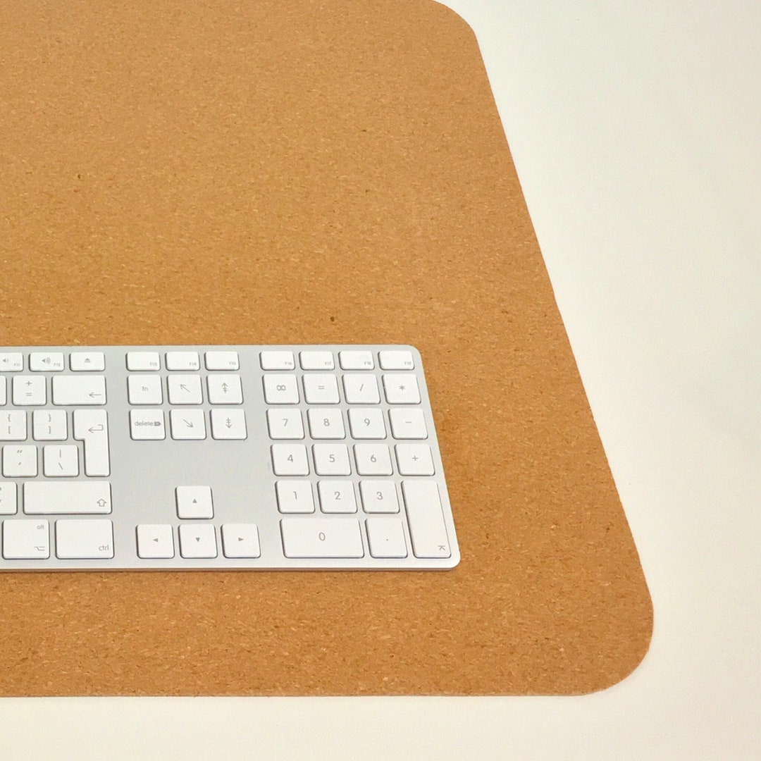 The Cork Desk Mat, Large Cork Desk Pad, Desk Mat, Waterproof Material