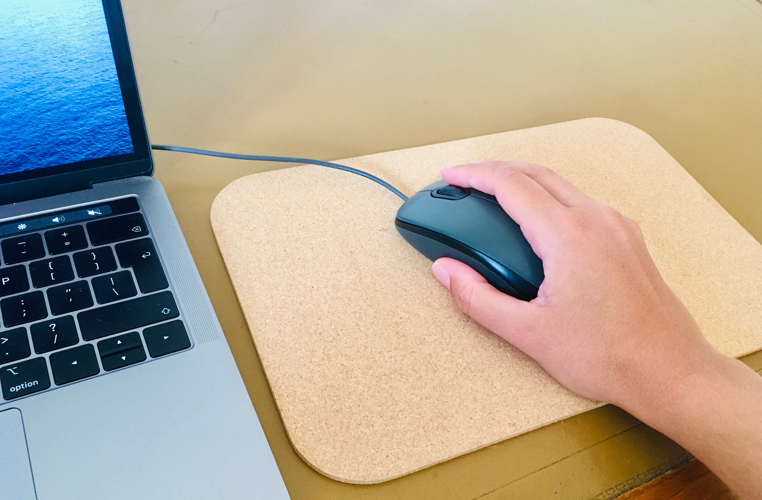 Cork Mouse Mat // XL Option, Cute Mouse Pad, Cozy Mousepad, Gaming Mousemat  - Water Resistant, Eco-friendly, Sustainable, Natural, and Vegan - Etsy