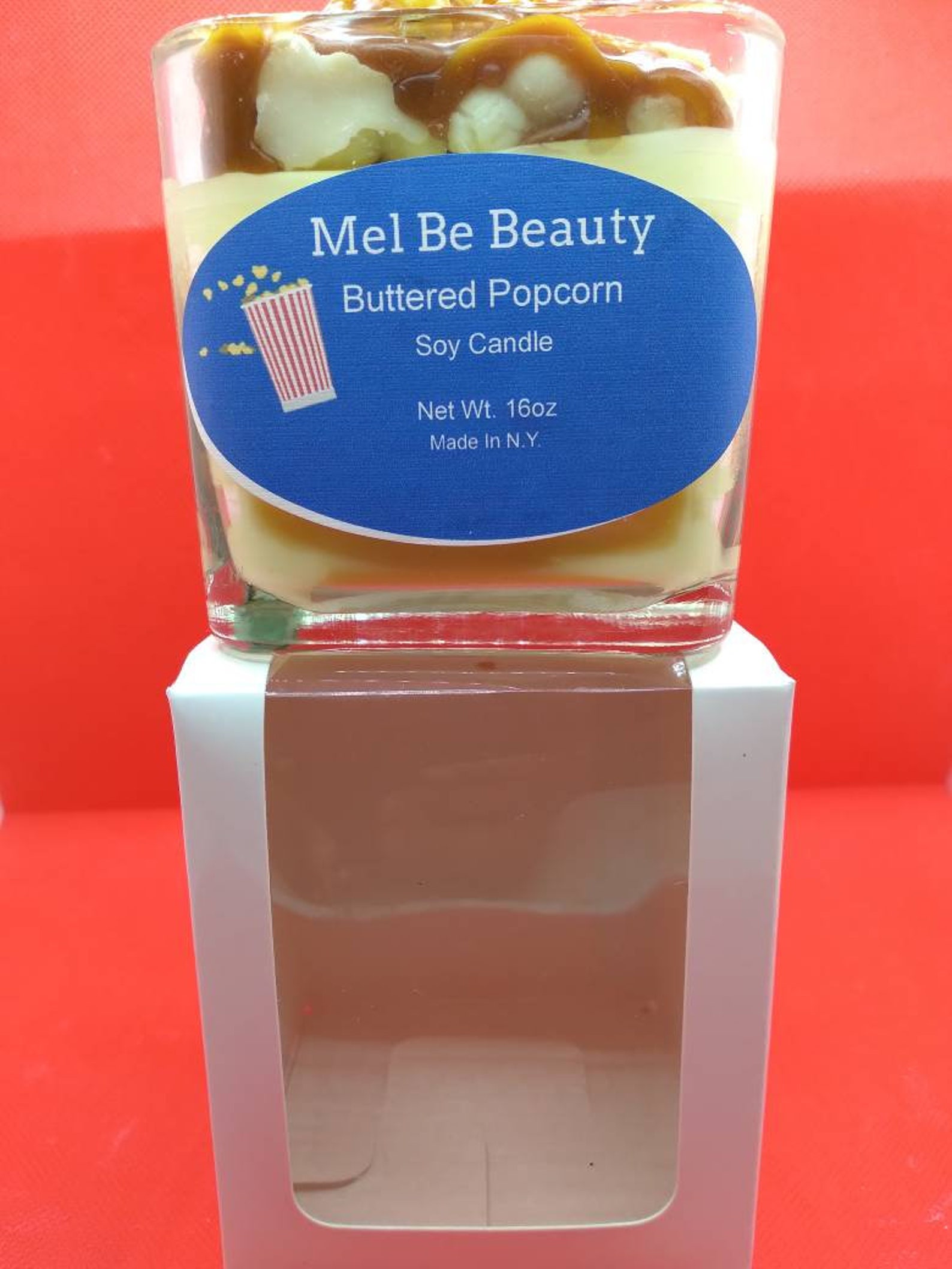 Buttered Popcorn Candle/movie Night Candle/ Dessert Etsy