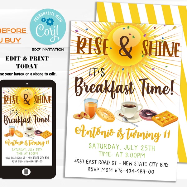 Rise and Shine - Etsy