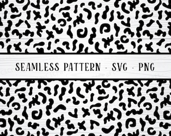 Seamless Animal Print pattern SVG | Seamless Animal Print Pattern SVG | Reusable / Svg / Png / Custom Cut file / Cricut