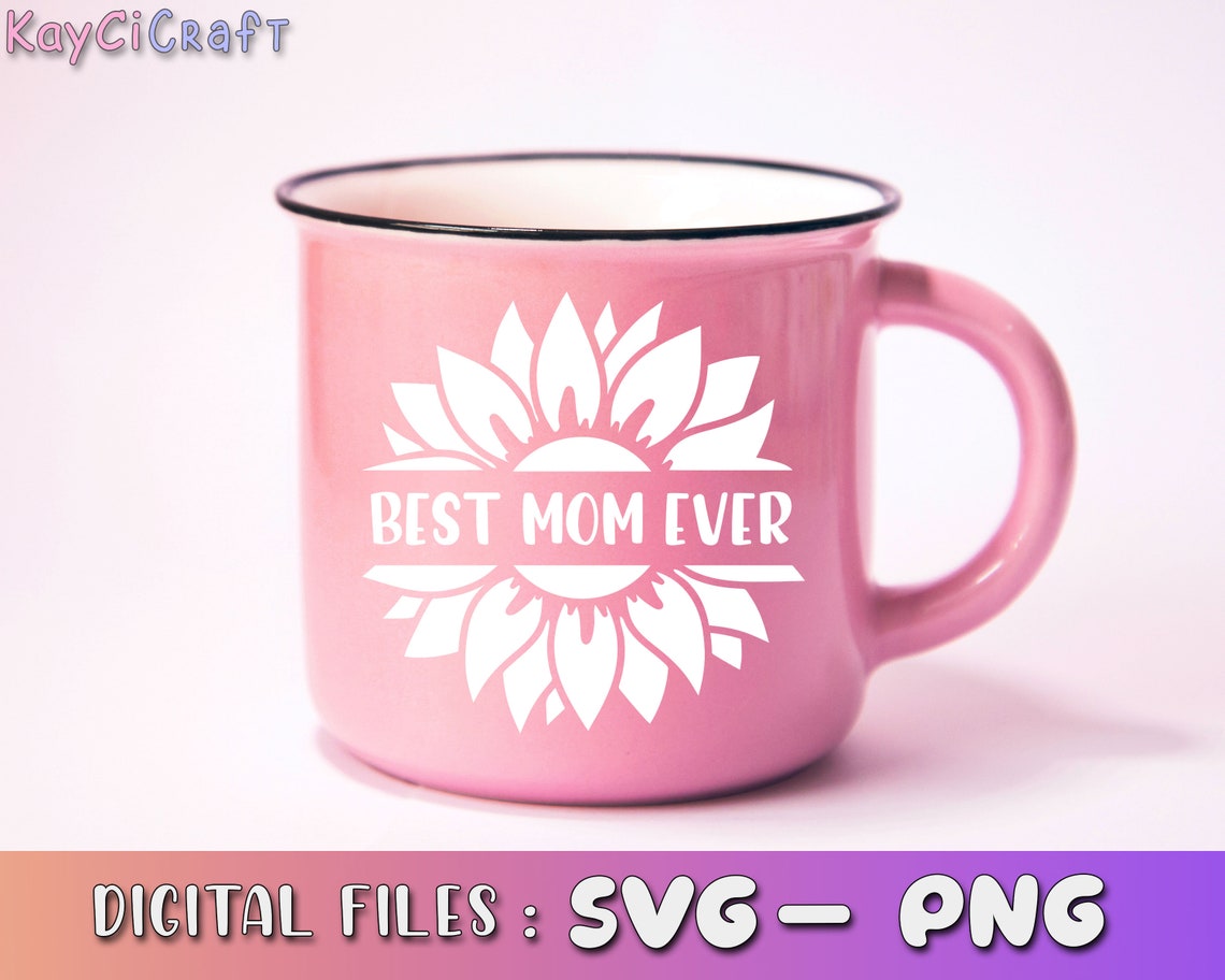 Download Sunflower Mom SVG Best Mom SVG Mother's Day Svg Mom | Etsy