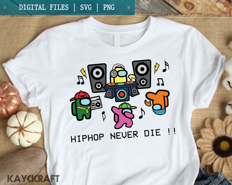 Download 55 Among Us Music Party SVG Among Us Shirt SVG Cute Among | Etsy