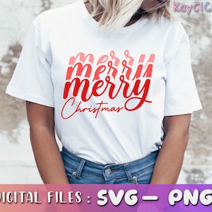 Merry Christmas SVG / Christmas SVG / Christmas Shirt SVG / Merry Christmas Png / Christmas gift idea / Svg / Png/ Cut Files / Cricut