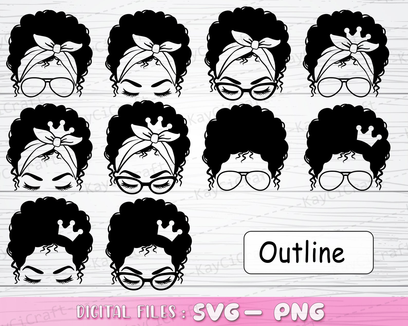 Download Mom Life Bundle SVG Black Mom Bundle SVG Mom Sayings Svg | Etsy