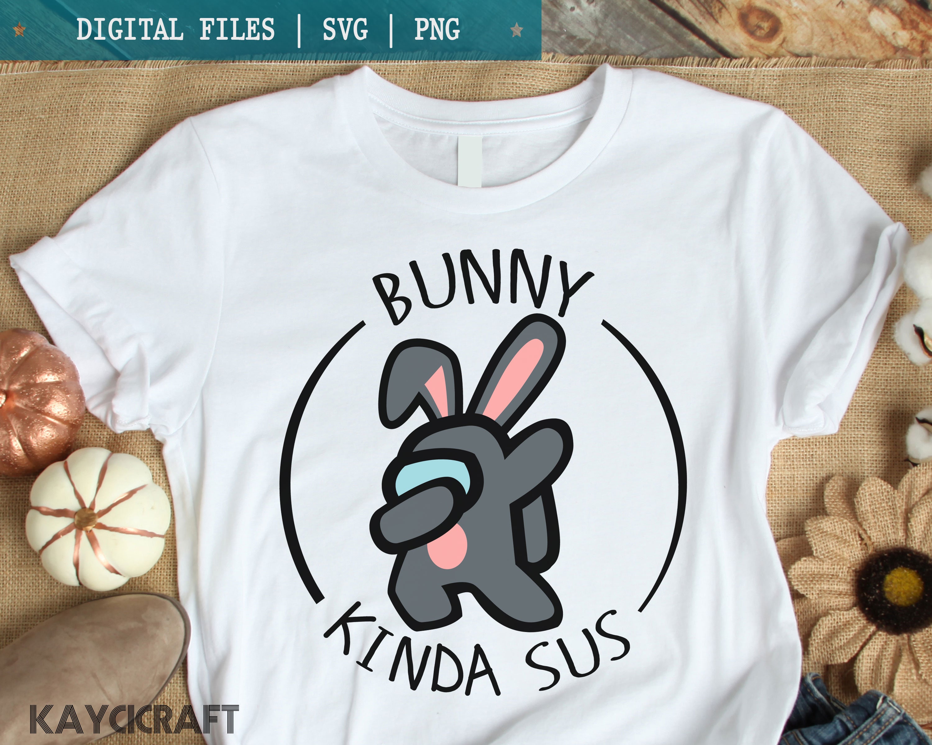 Bunny Kinda Sus SVG / Among Us Bunny SVG / Among Us Easter Svg | Etsy