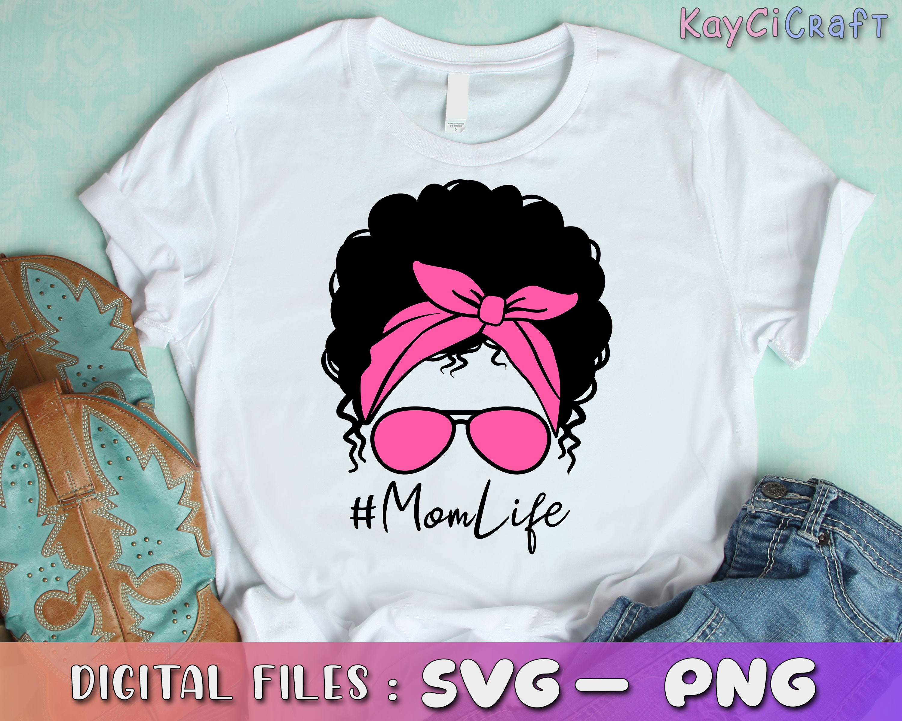 Mom Life Bundle SVG Black Mom Bundle SVG Mom Sayings Svg | Etsy