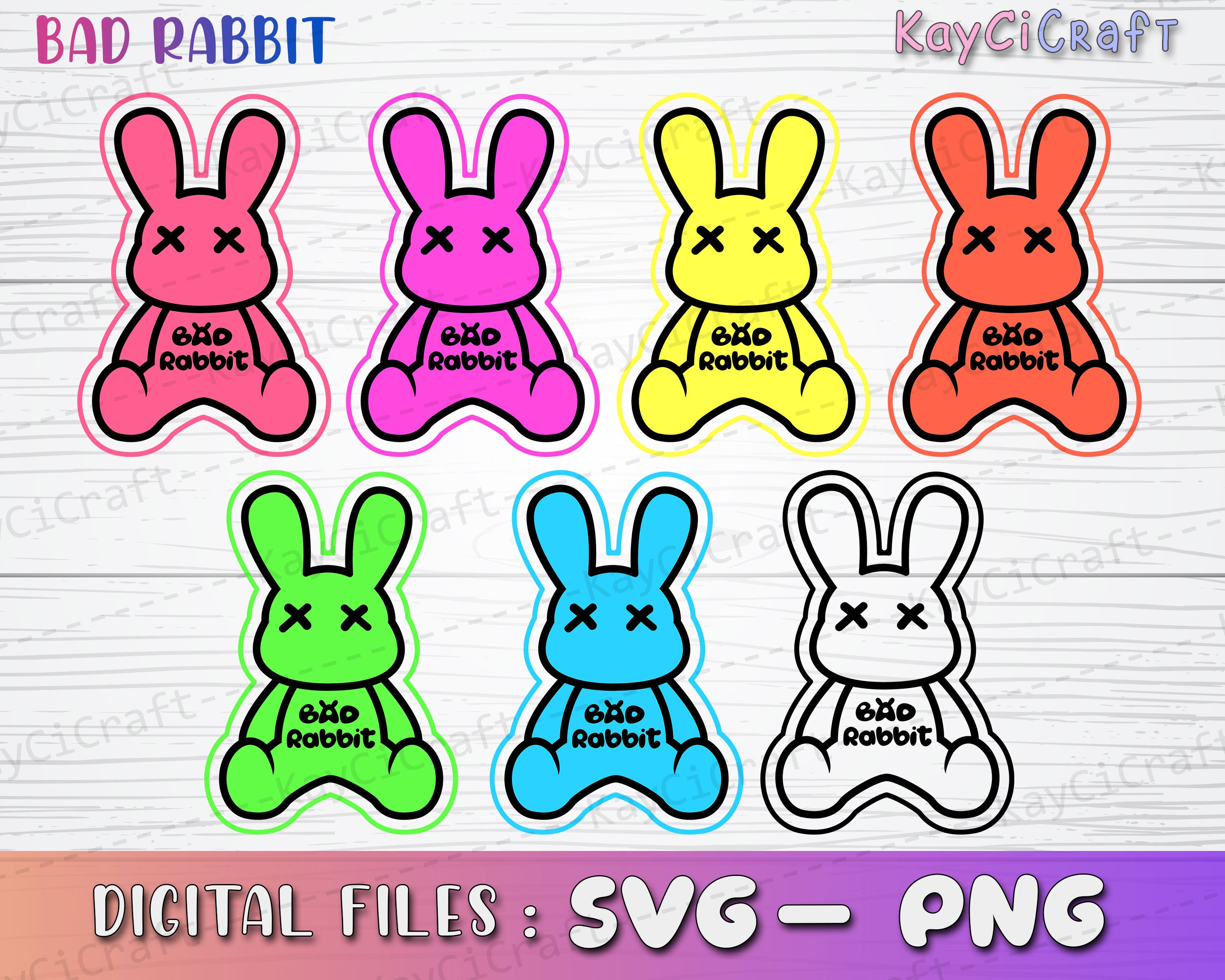 Free Free Bad Bunny Svg Images 462 SVG PNG EPS DXF File