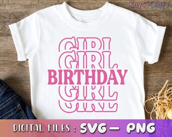Birthday Girl Svg ! Birthday Princess Svg  / Birthday Svg / Girl Svg / Princess Svg / Birthday Cut File / Svg / Png / Cut file /Cricut