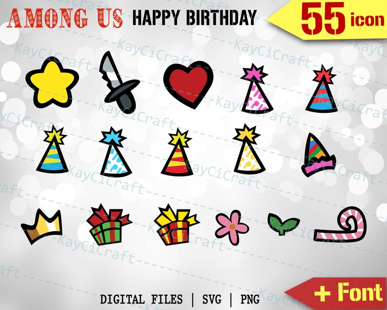 Free Free Birthday Among Us Svg 822 SVG PNG EPS DXF File