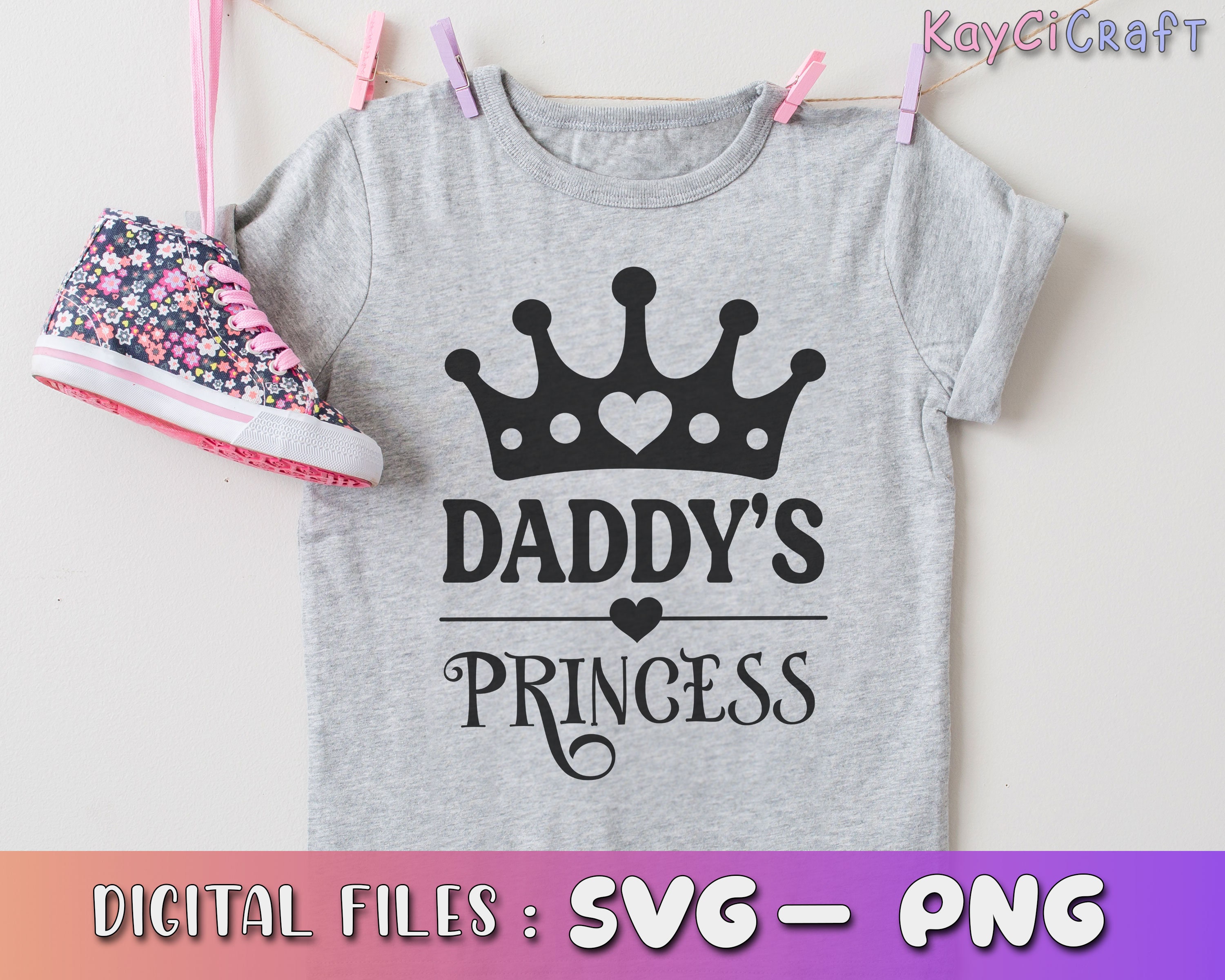 Daddy's Little Princess Svg Daddy's Girl SVG - Etsy