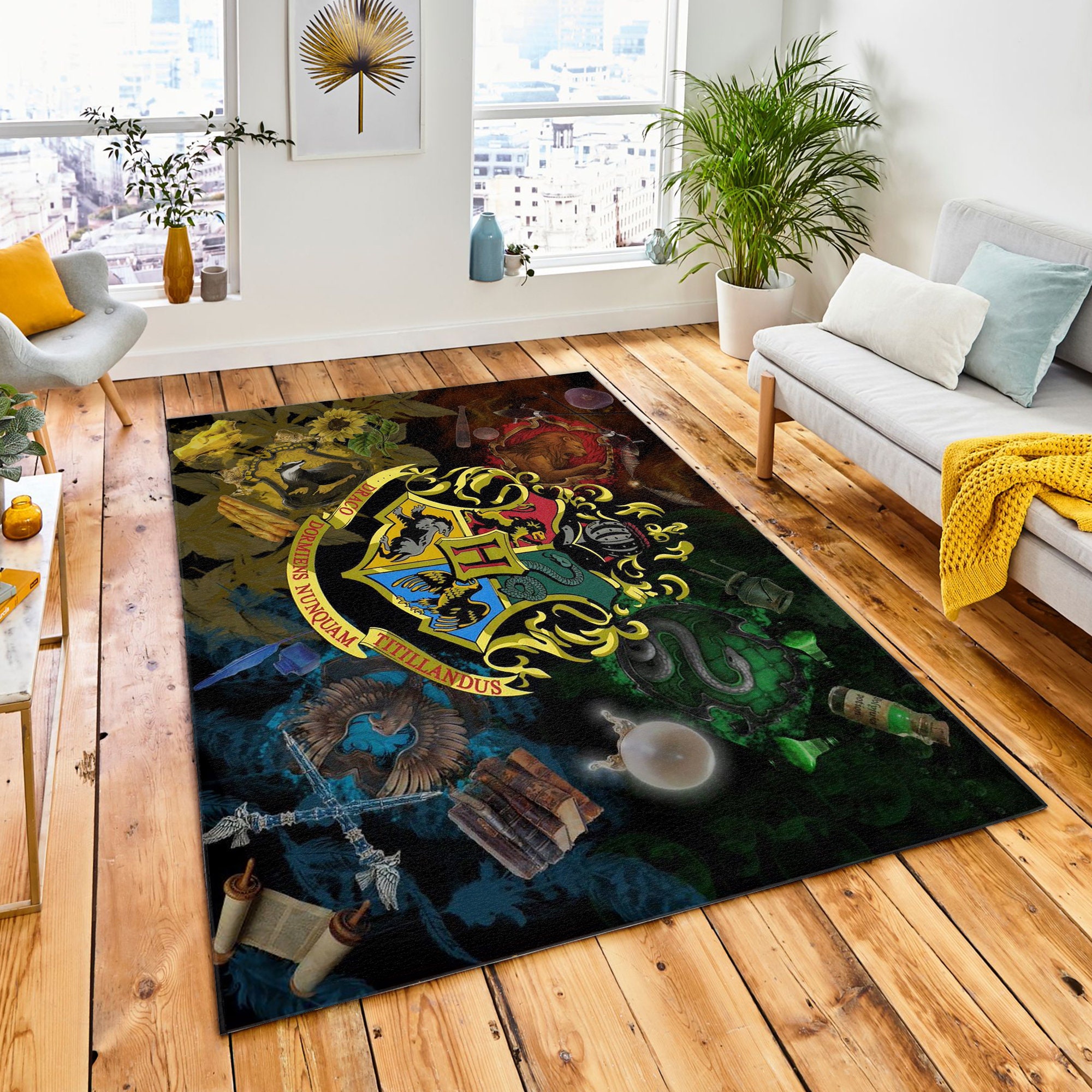 Harry potter Area Soft Rugs Bedroom Living Room Area Rug Etsy