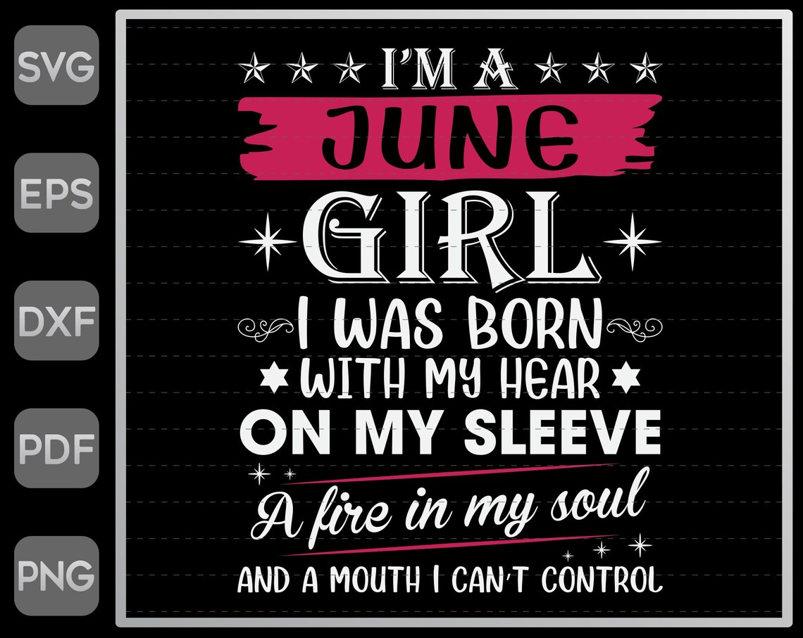 Free Free June Birthday Svg Free 121 SVG PNG EPS DXF File