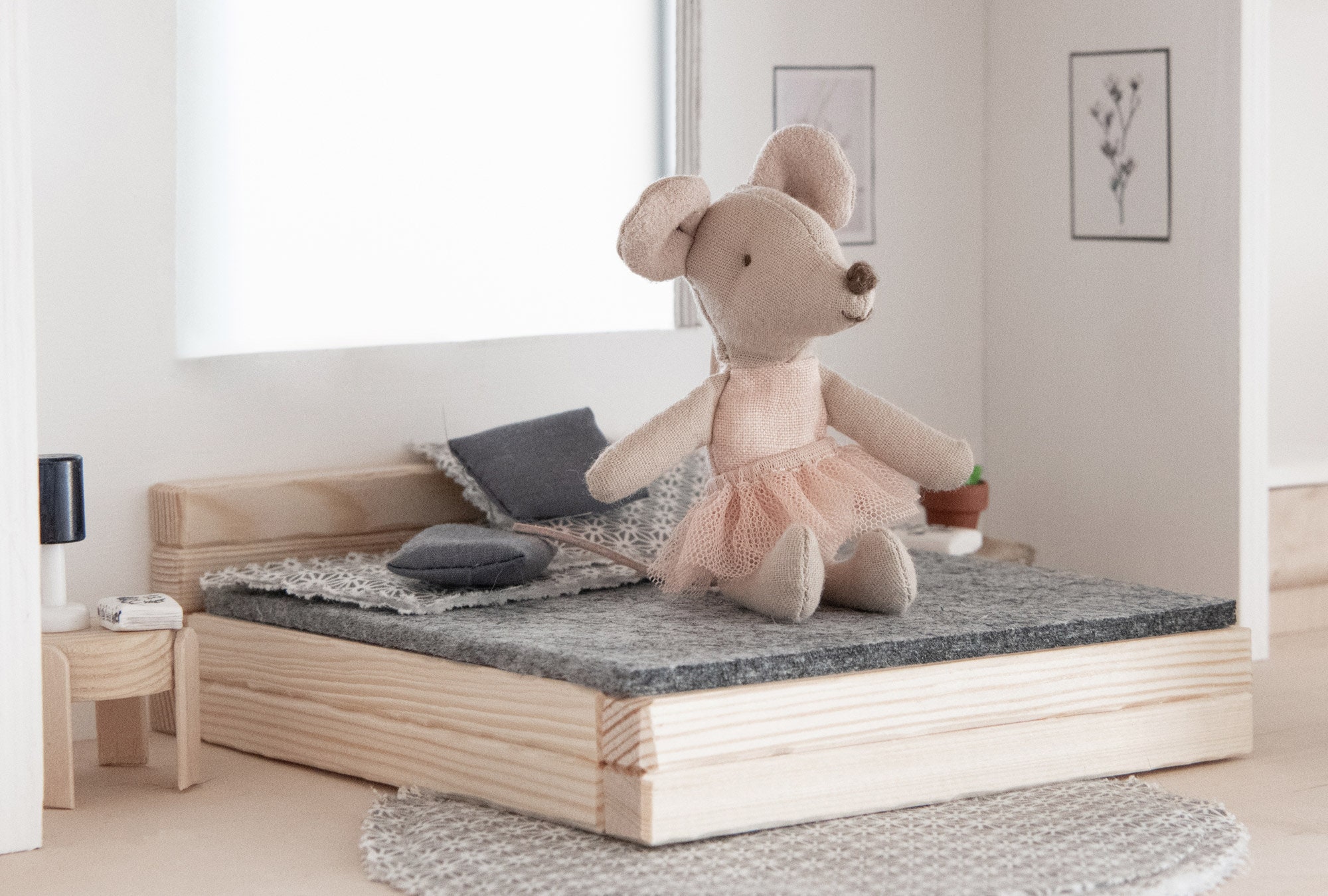 Bett Fur Puppenhaus