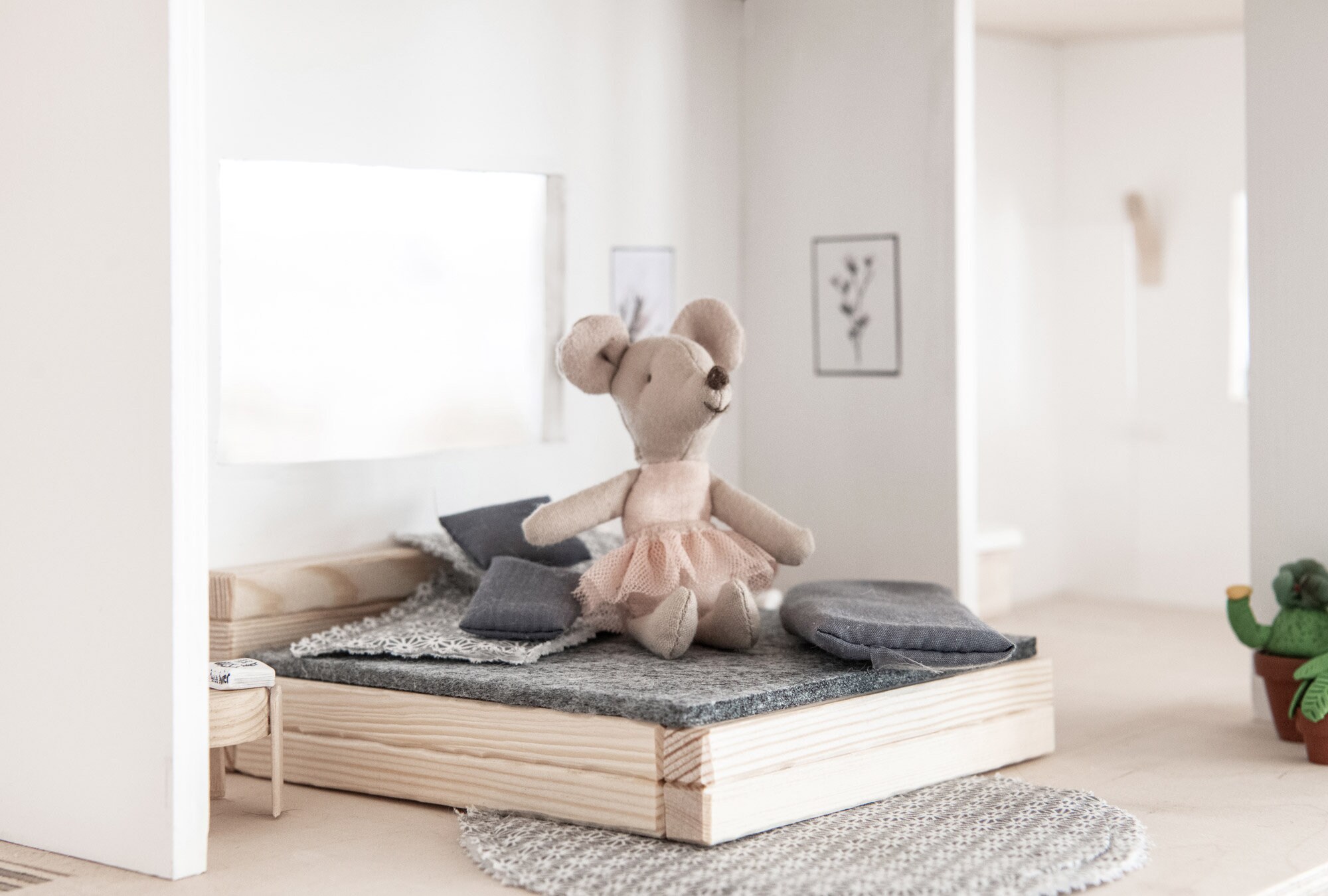 Bett Fur Puppenhaus